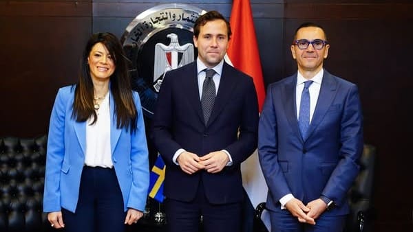 Egypt, Sweden discuss strengthening bilateral trade

